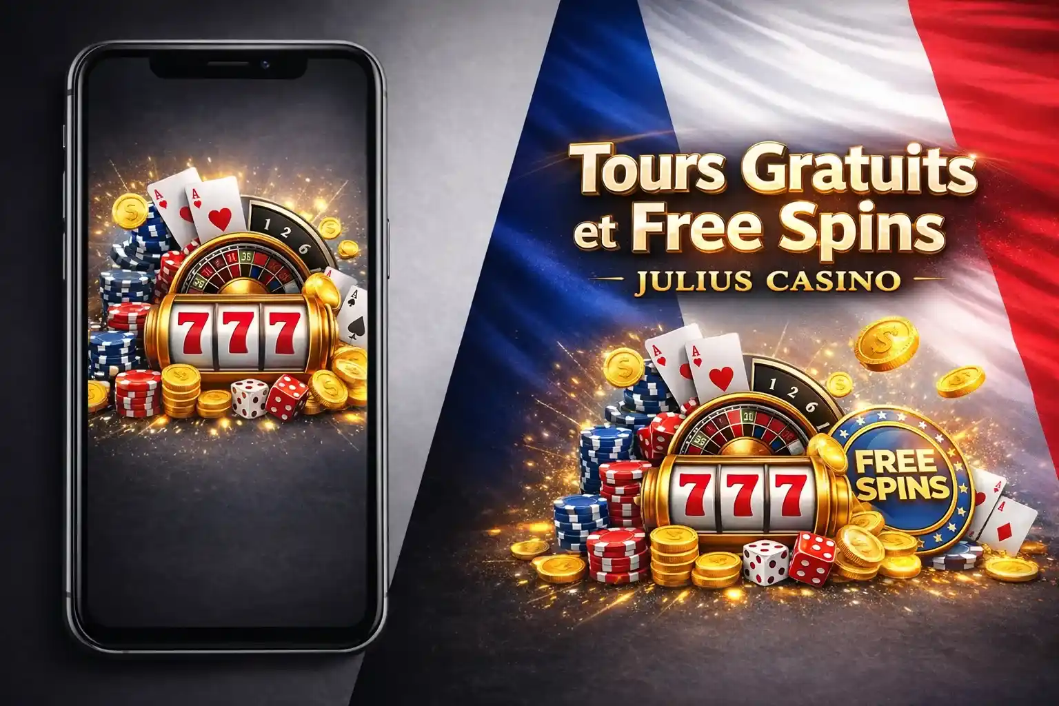 Tours Gratuits Casino et Free Spins Julius Casino