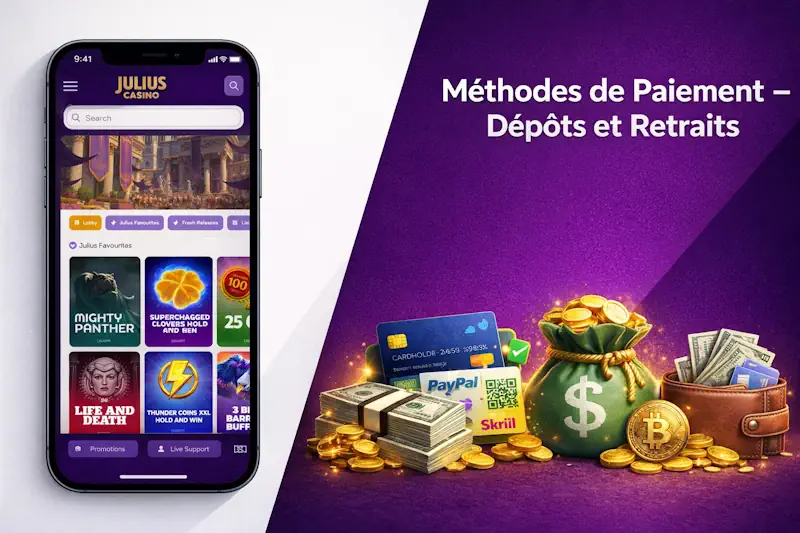 julius casino retrait