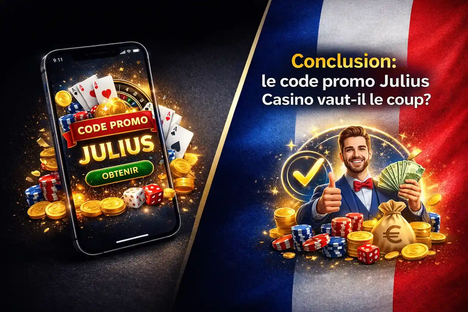 Conclusion : le code promo julius casino vaut-il le coup ?